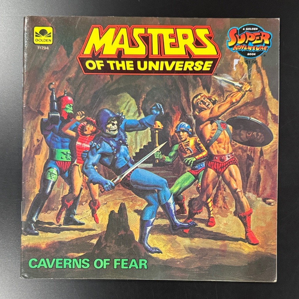 Masters of the Universe: Caverns of Fear - Vintage Softcover Children’s Book